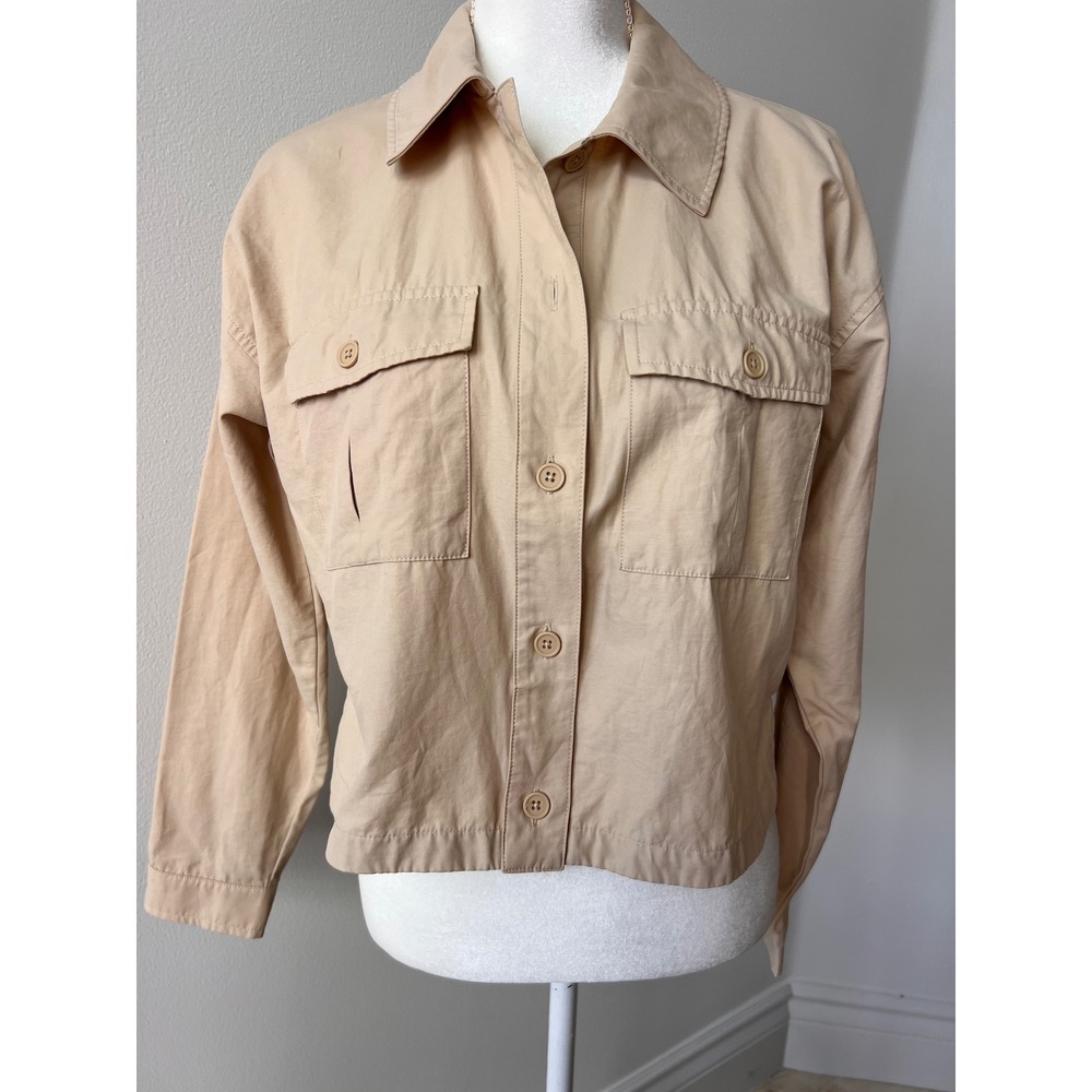Khaki Scoop jacket small